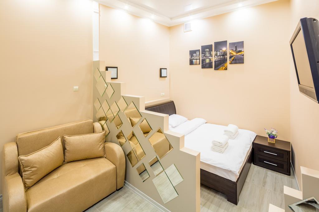 Avangard Studio Apartment Leópolis Exterior foto